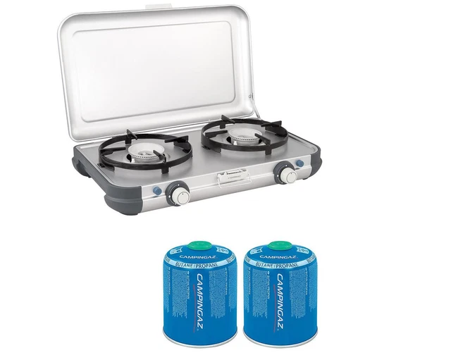 CAMPINGAZ CV 470 Plus – 4er Set Ventilkartuschen, 450g – Propan/Butan 80/20 – Für Campingkocher CAMPINGAZ CV 470 Plus – 4er Set Ventilkartuschen, 450g – Propan/Butan 80/20 – Für Campingkocher