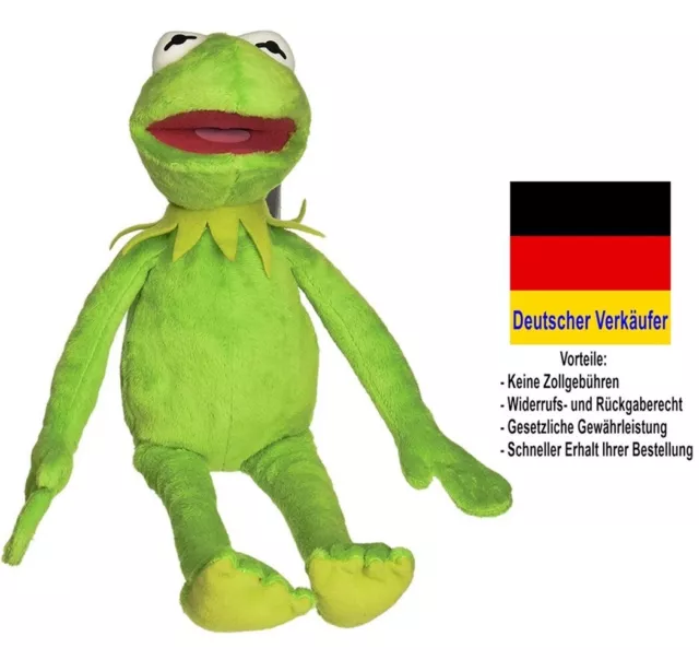 C24 - Kermit der Frosch Plüsch Figur 38 cm - Stofftier Plush Muppet Show