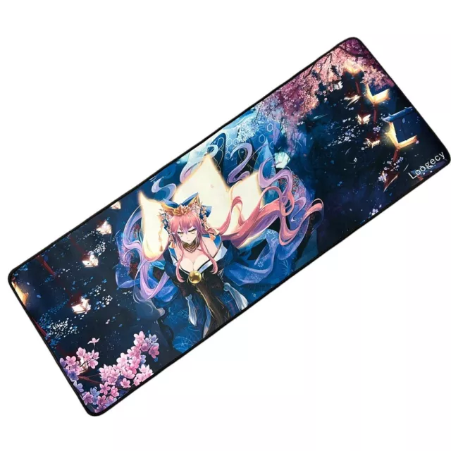 Tamamo No Mae Fate/Grand Order Mousemat Mouse Pad Desk Gaming Playmat Anime