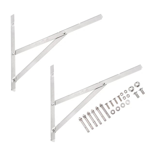 Montaje Soporte para 9000-30000BTU A/C Calor Bomba Sistema Soporta Hasta 396 Lbs