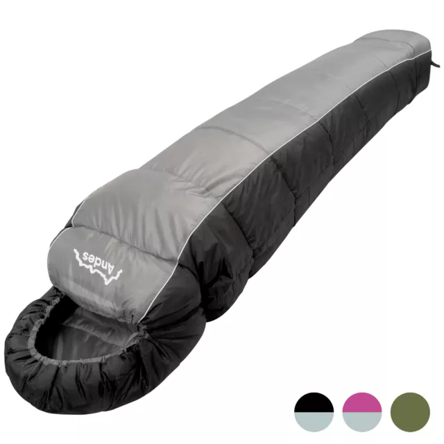 Andes Nevado 400 4 Season 400 XL Camping Hiking Mummy Sleeping Bag