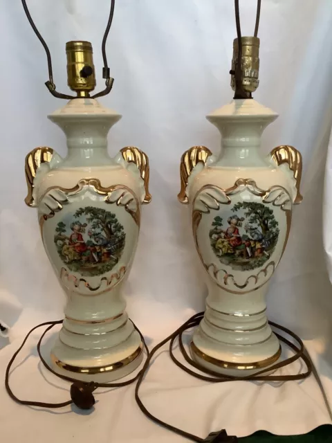 Vintage george and martha lamps deals