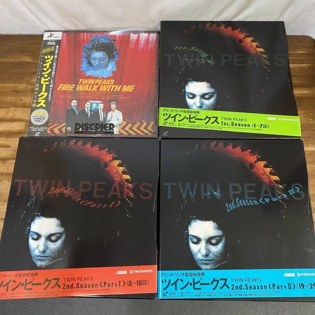 LD BOX「ツイン・ピークス」 29 episodes TWIN PEAKS COMPLETE Series LaserDisc LD Box Set 29 Episodes David
