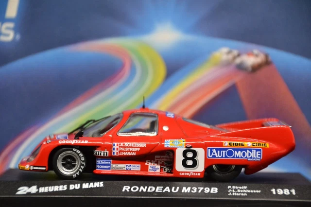 Miniature Quartzo 1/43 – Rondeau M379 – 24h Du Mans 1979 – Pescarolo/Beltoise