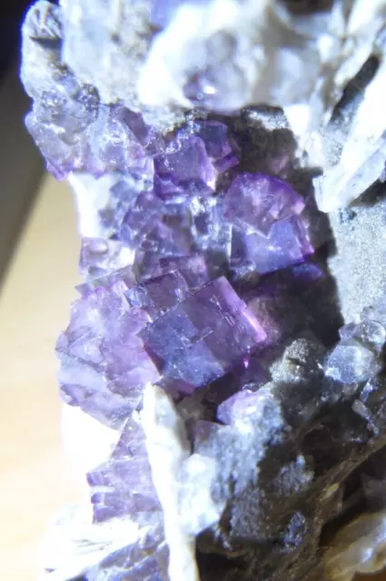 super Fluorit Stufe mit Quarz Weisseck Lungau,Österreich...