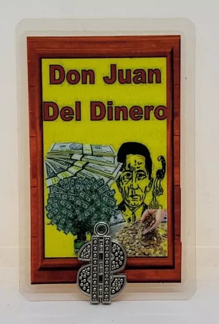 Don Juan Del Dinero Estampita Y Amuleto Gratis Incluido ¡Compra 2 Obtén 1 Gratis!¡!