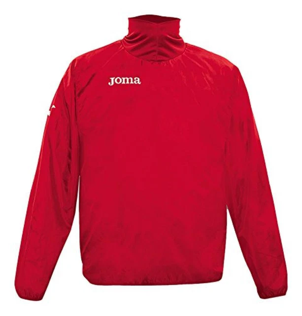 (TG. 14) Joma Wind Corta Vento Bambino, Rosso, 14 - NUOVO