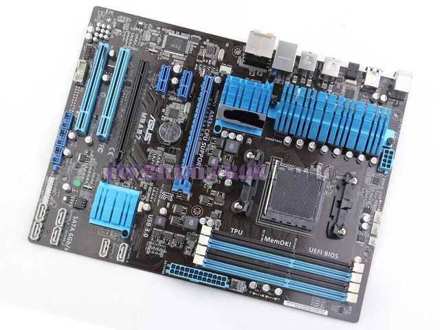 ASUS M5A97 MOTHERBOARD Socket AM3+ AMD 970 DDR3 DIMM USB3.0 ATX RJ45 £ ...