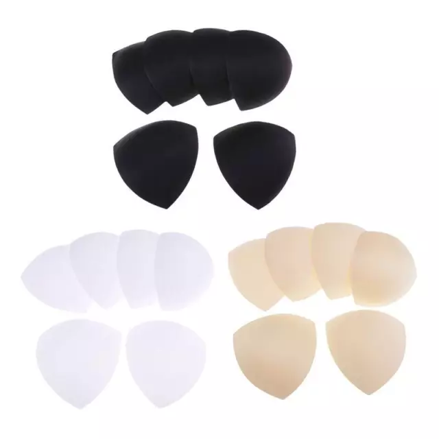 3 Sets Womens For Swimwear Triangle Smart Cups Bra Inserts Pads