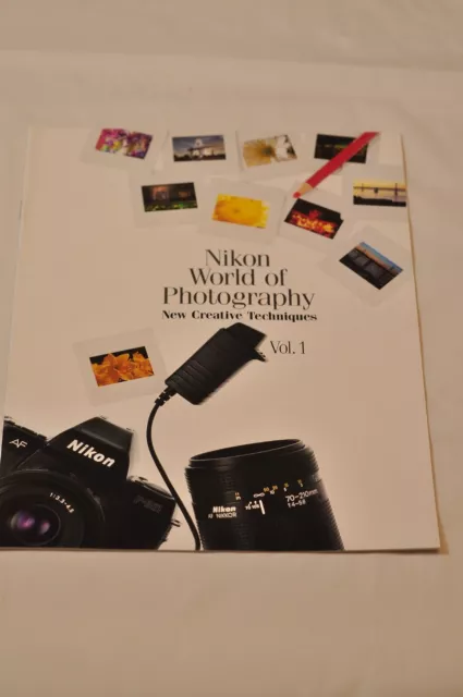Nikon World of Photography Vol. 1, Original, Not a Copy! c1989