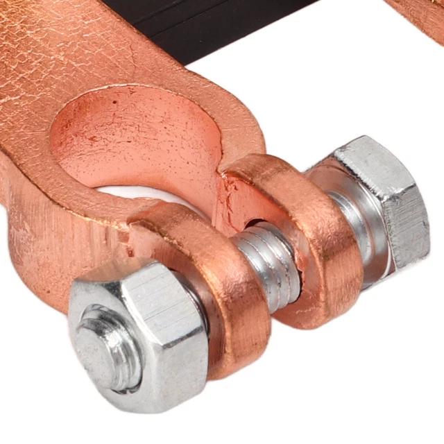 Interrupteur Coupe-circuit Batterie Voiture - Commutateur à Lame 250A, Filetage 3/8", Pour Câbles 4-6AWG