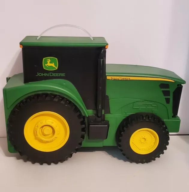Ertl John Deer Plastic Carrying Case Tractor 13x9" Toy Cars