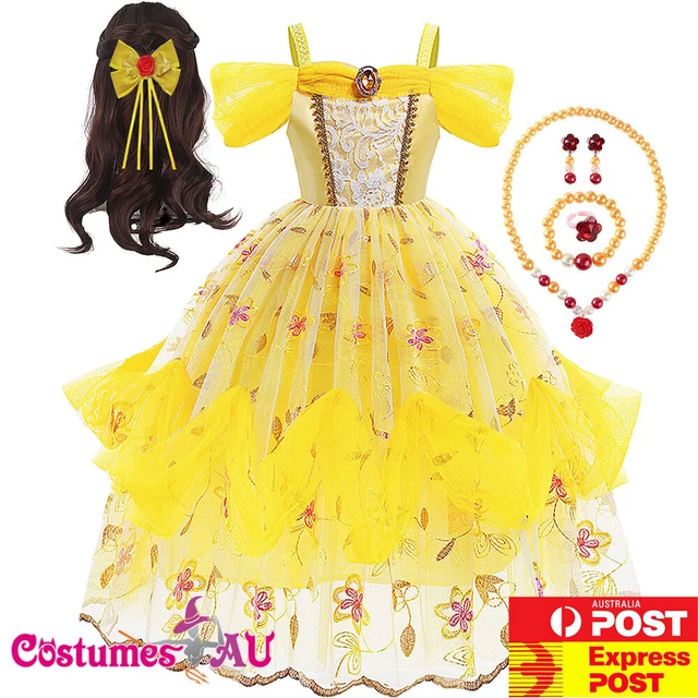 Magical Costumes Girls Belle Princess Costume in Yellow