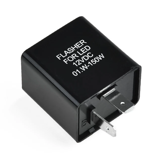 12V LED FLASHING Relay Flashing 2Pin F??r Indicator Light Hyper PVC