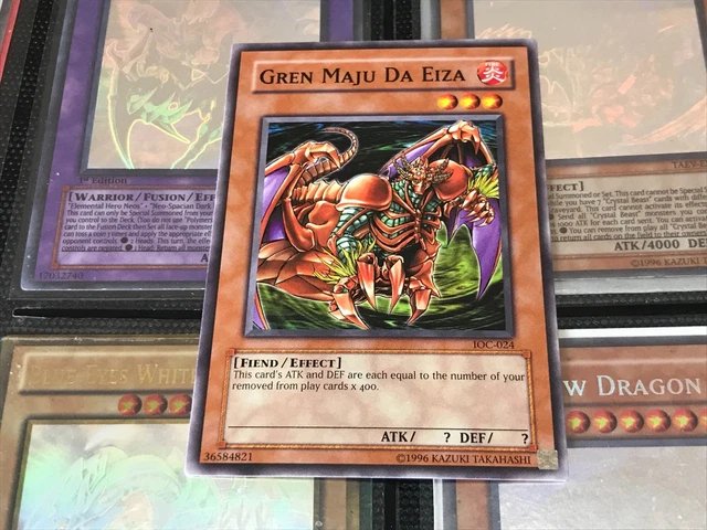 YUGIOH CARD: GREN Maju Da Eiza IOC-024 PACK FRESH CHEAPEST FREE 1ST CLASS  POST!! 1.99 - PicClick UK
