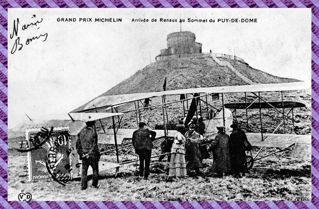 Arrivée de Renaux au sommet du PUY de DOME