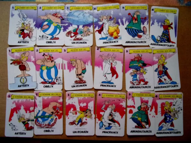 Jeu Des 7 Familles -  Uderzo -  Asterix  - France Cartes - Asterix Aux  J.o. -