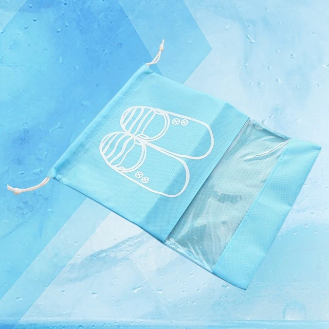 15 stücke Transparente Schuhe Tuch Aufbewahrungstaschen Beutel Wasserdichte 6