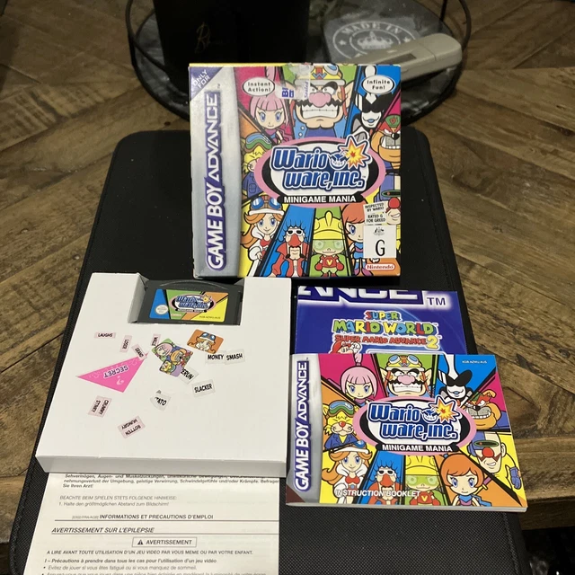 WarioWare, Inc: Minigame Mania - Nintendo Game Boy Advance (GBA) [PAL]