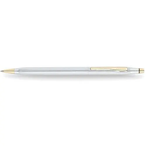 Cross Classic Century Medalist Chrome 23KT Gold Plated Appointments Ballpoint Pe