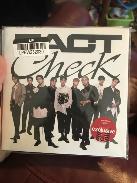 NCT 127 - The 5th Album Fact Check CD (Target Exclusive) (Poster Ver.)