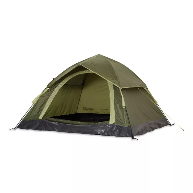 3 Personen Zelt Pop Up Wurfzelt 210 x 190 x 110 cm Grün Festival Outdoor Camping