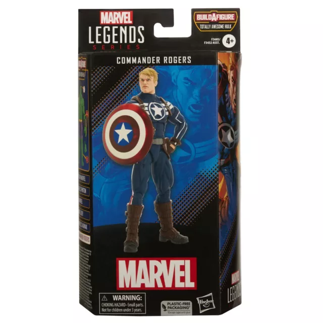 Marvel Legends 6" The Marvels Wave Commander Rogers (TOTALLY AWESOME HULK BAF)