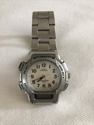 casio illuminator water resist 100m