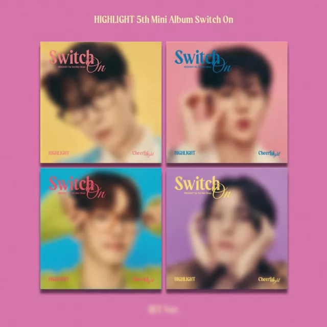 HIGHLIGHT Switch On 5th Mini Album Digipack Random CD+Photobook+Photocard+Etc+TR