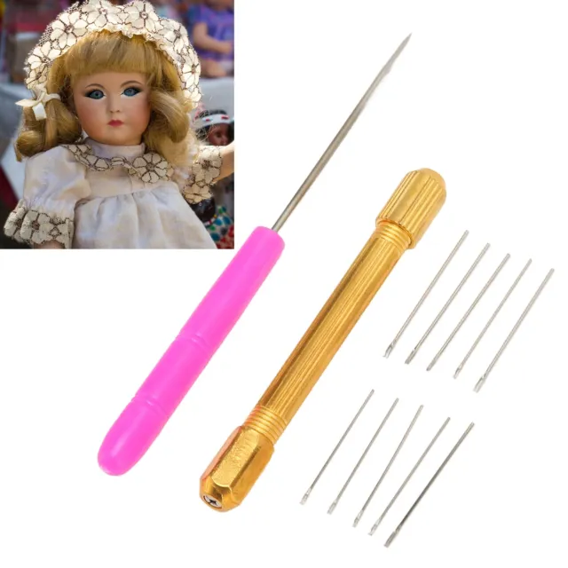 10 Pieces Rerooting Tool for Doll Hair Rooting Reroot Rehair