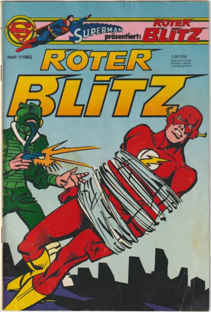 ✪ Roter Blitz Nr.01/1982, Ehapa Verlag | COMIC | GUT