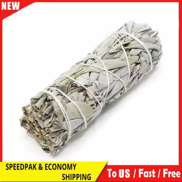 Natural White Sage Bundle Smudge Sticks California Pure Leaf Indoor Purification