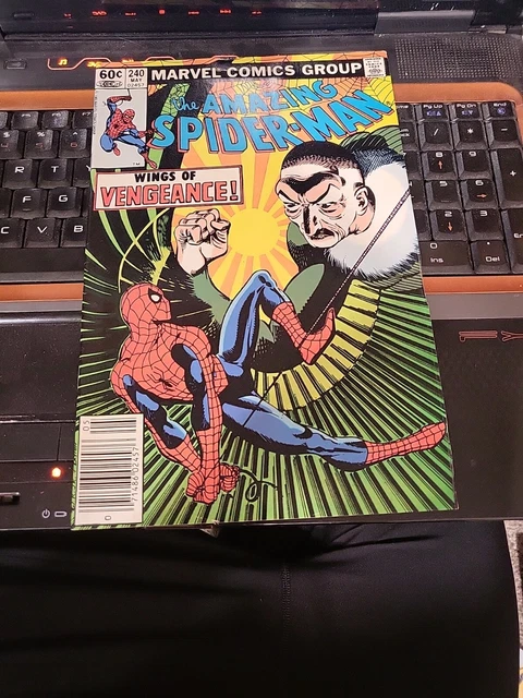 The Amazing Spider-Man #240 May 1983 Newsstand Vulture MCU Avengers Comic Book