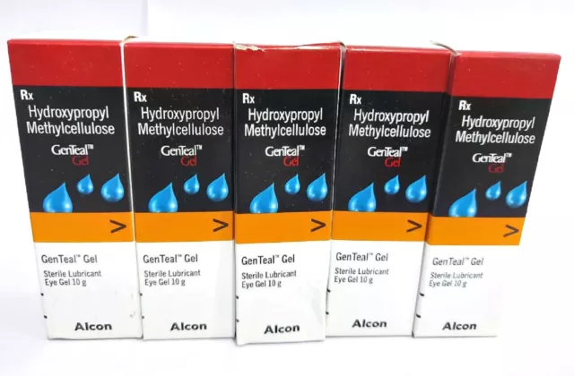 Alcon GenTeal Gel 10g Hydratante Eye Gel Choisissez Variations 2