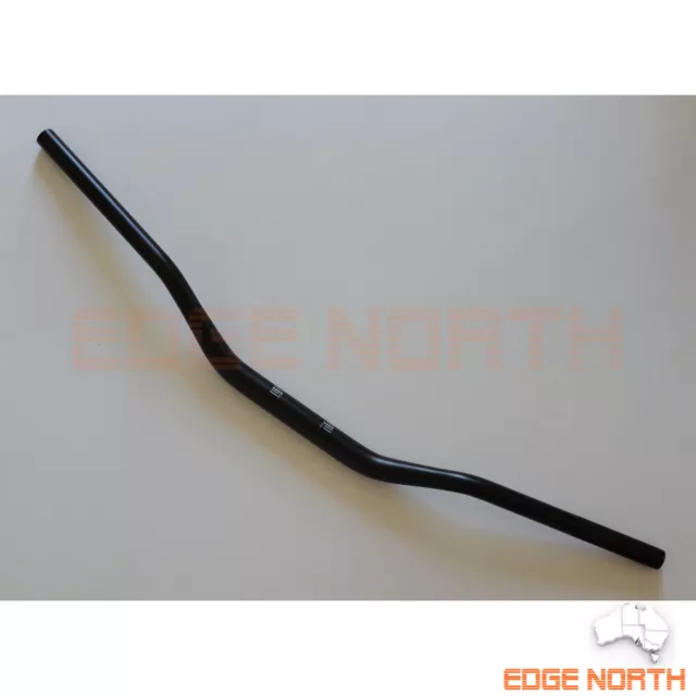 1-1/8" 28mm Motorcross Low Rise Fat Handlebar Superbike Racer Dirt Bike 80cm BLK