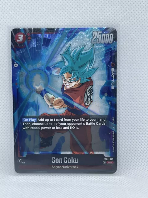 Son Goku FB01-015 Dragon Ball Super Fusion World Card Game TCG