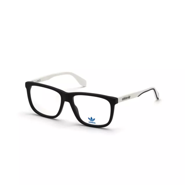 Adidas OR5012 002 Black&White Matte Plastic Optical Eyeglasses Frame 56-16-145RX