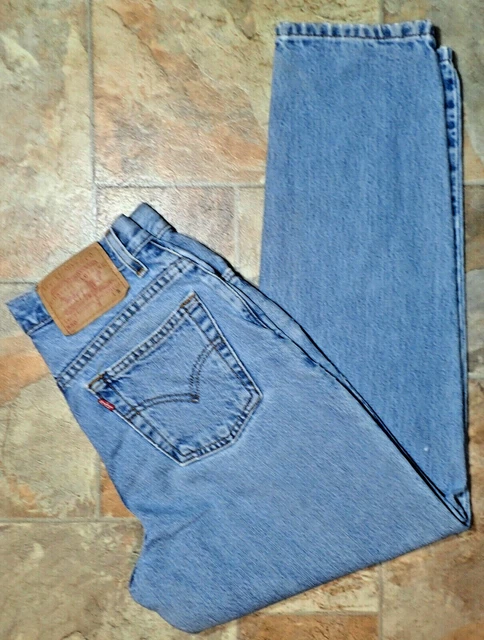 VINTAGE LEVI'S 550 Relaxed Fit Taper Leg High Waisted Mom Jeans size 6 Reg  28x28 EUR 55,95 - PicClick FR