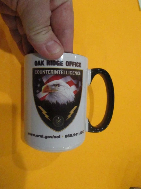 Oak Ridge Tennessee Counterintelligence Dept Of Energy Unused Coffee Mug/Cup Lrg 2