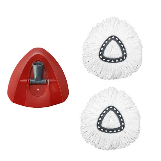 Reemplazo de tela de limpieza de microfibra triangular giratoria N7D2