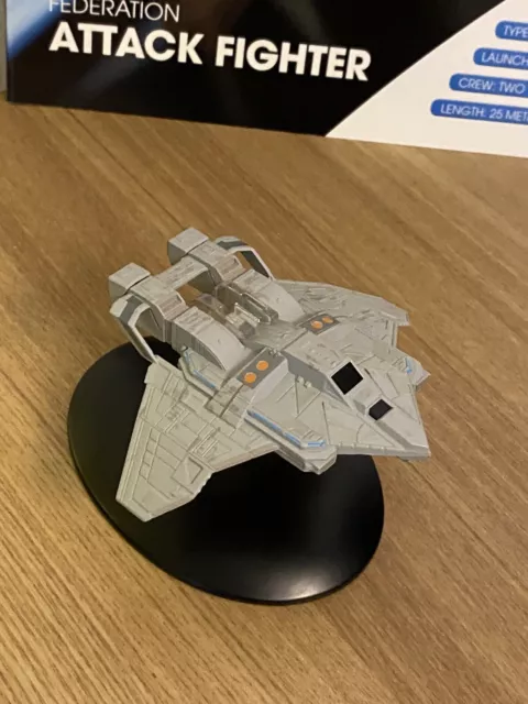 Star Trek Star Ships Collection No. 68 Federation Attack Fighter by Eaglemoss
