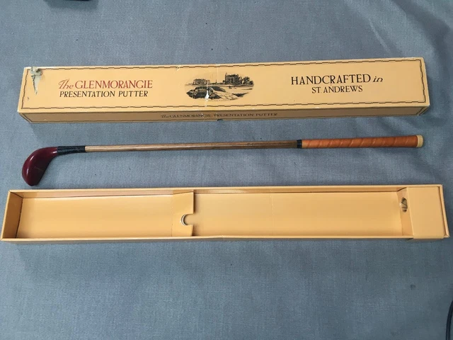 ST ANDREWS THE Glenmorangie presentation putter with hickory