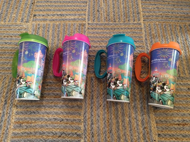 WALT DISNEY WORLD Resort Refillable Mugs 2025 Set Of 4 1 16 WALT DISNEY WORLD Resort Refillable Mugs 2025 Set Of 4 1 16