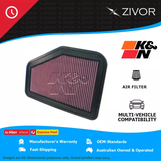 New K&N Air Filter Panel For HOLDEN COMMODORE VE SERIES 2 SV6 3.6L KN33-2919