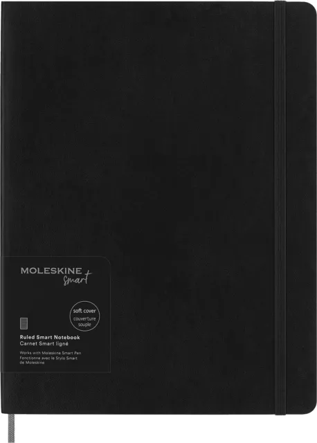 Moleskine Smart Notebook, Smart Writing System, Smart Notebook with Soft Cover,