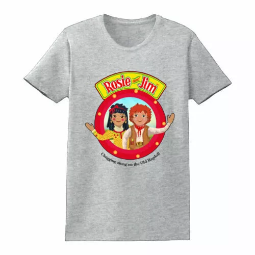 Funny Rosie And Jim T-shirt Graphic Tee Funny 90's TV Show Unisex T-Shirt
