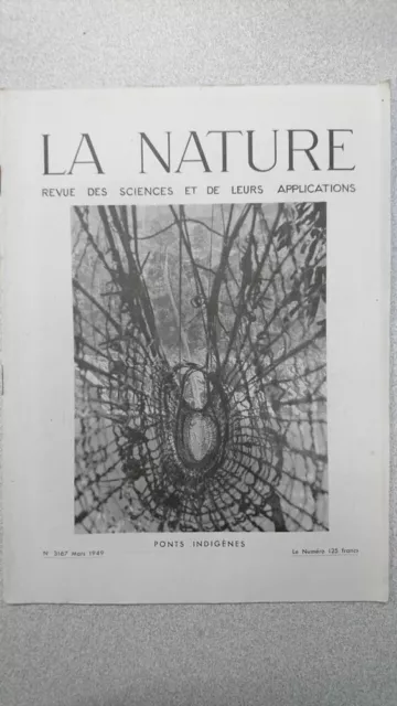 La nature n° 3167 / Mars 1949 | Bon état