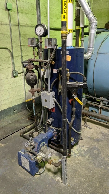 2008 Triad GMS-300-SH-HEP Steam Boiler, 300k BTU Hot Water Heater