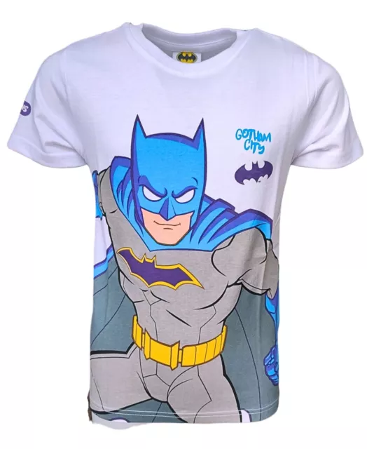 Batman T-Shirt für Jungen - DC Kinder Kurzarmshirt Gr.104 - 134 cm