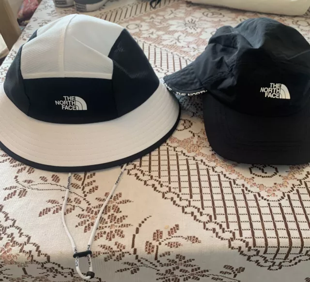 The North Face Mens Tnf Run Bucket Hat & Cypress Sun Shield Hat